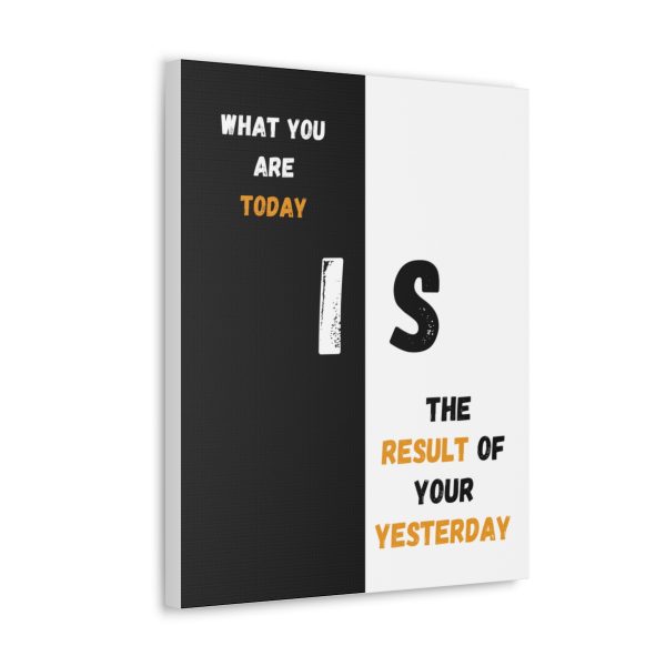 What you are today is the result of your yesterday. - Image 23